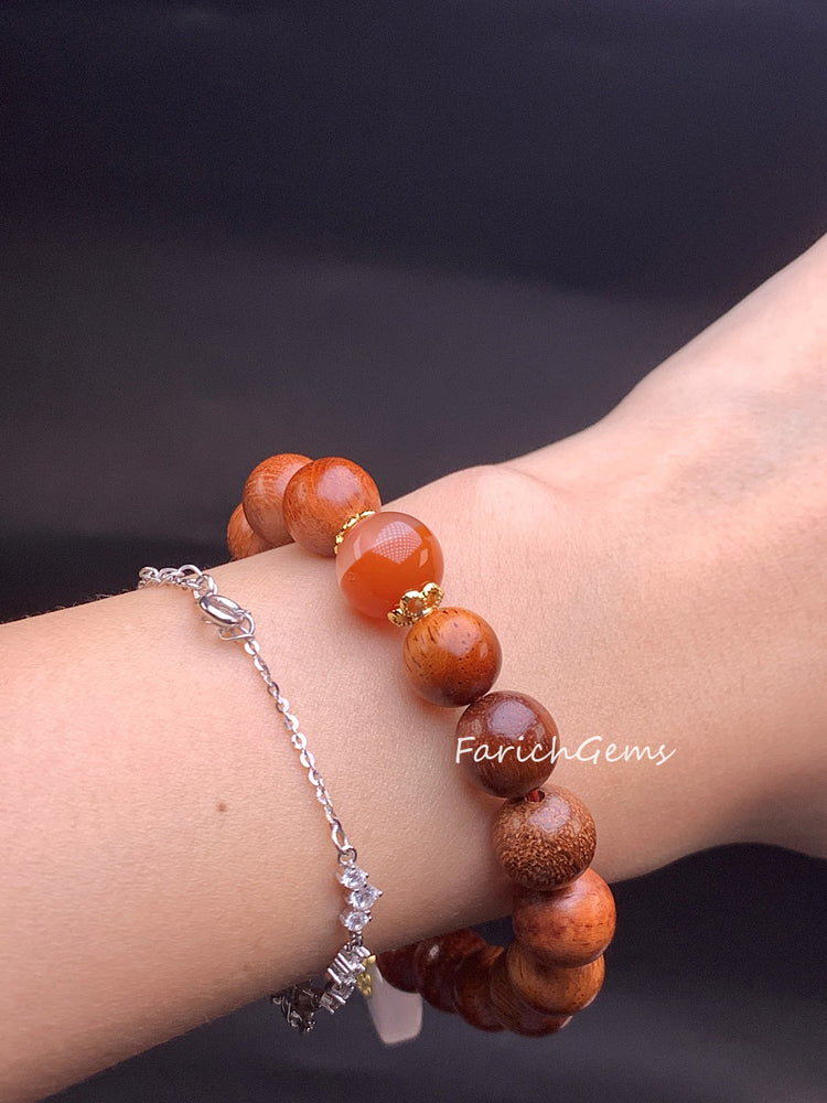 Natural Sandalwood Bracelet 10mm